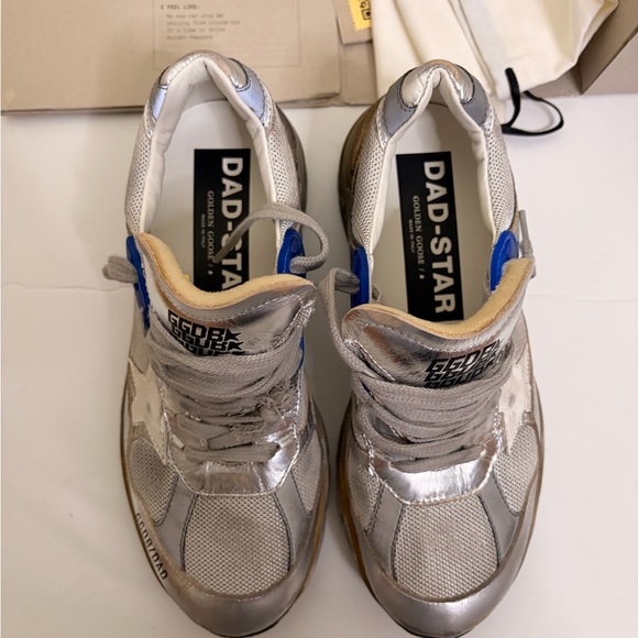 NWT 🩶👟 WOMEN’S GOLDEN GOOSE DAD STAR SNEAKERS - SIZE 36 - Picture 9 of 14
